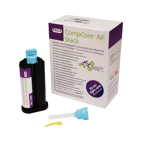 Premier Dental 3001432 Compcore AF Automix Core Buildup Refill Package White Ea Premier Dental 3001432 Compcore AF Automix Core Buildup Refill Package White Ea